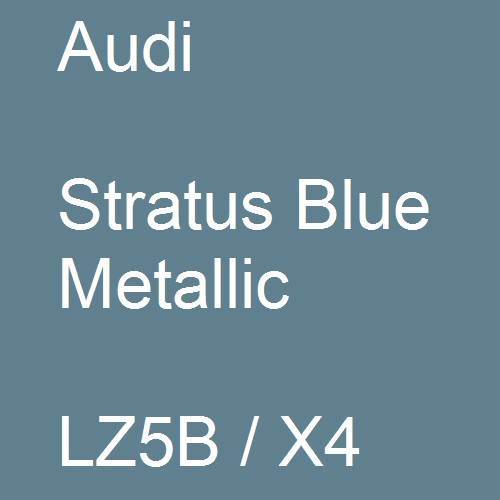 Audi, Stratus Blue Metallic, LZ5B / X4.